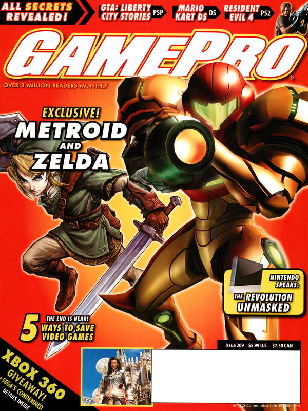 GamePro Issue 209 (February 2006) cover